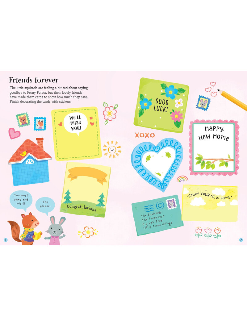 Usborne Little First Stickers Love And Kindness