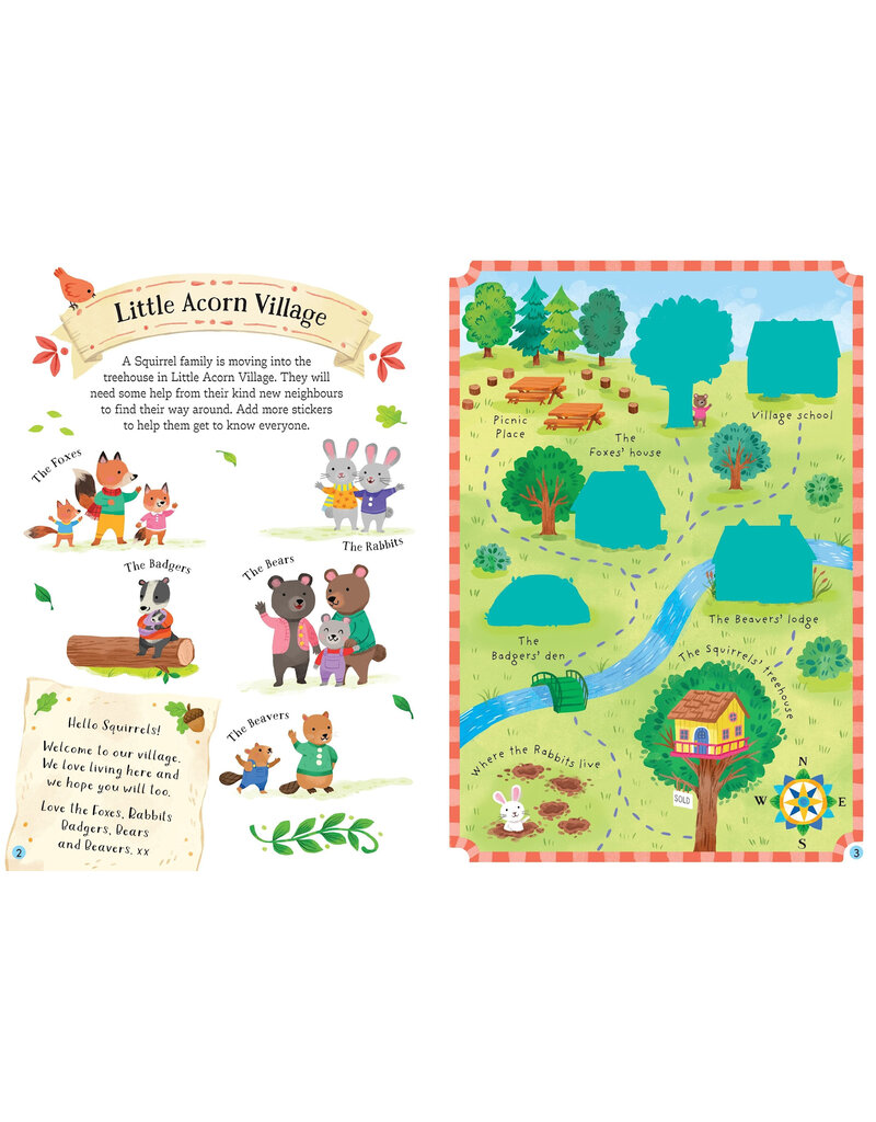 Usborne Little First Stickers Love And Kindness