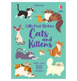 Usborne Little First Stickers Cats And Kittens, 3y+