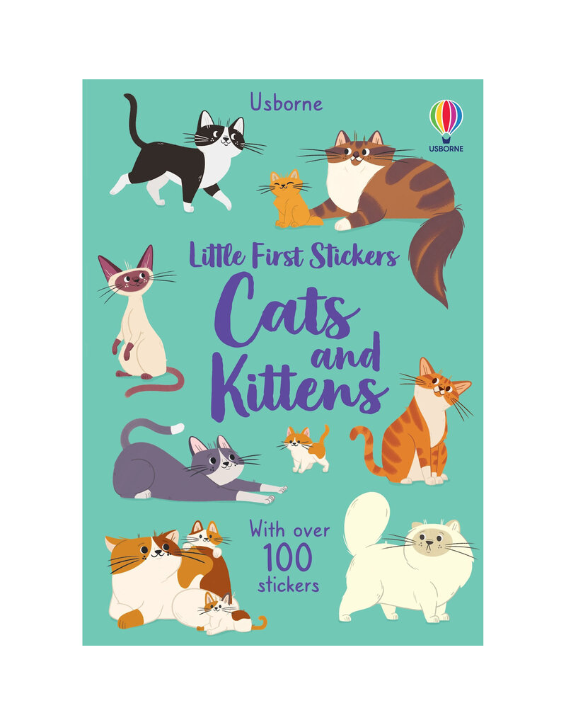 Usborne Little First Stickers Cats And Kittens