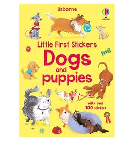 Usborne Little First Stickers Dogs And Puppies, 3y+
