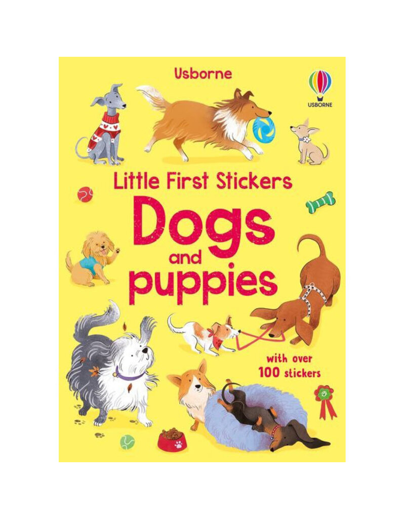 Usborne Little First Stickers Dogs And Puppies