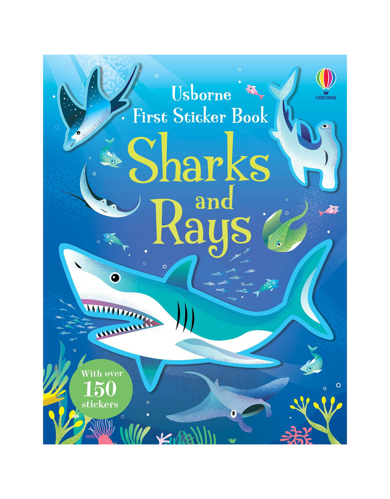 Usborne First Sticker Book Sharks And Rays