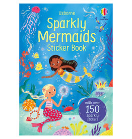 Usborne Sparkly Mermaids Sticker Book, 3y+