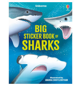 Usborne Big Sticker Book Of Sharks, 5y+