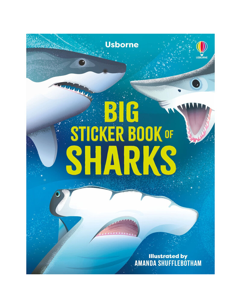 Usborne Big Sticker Book Of Sharks