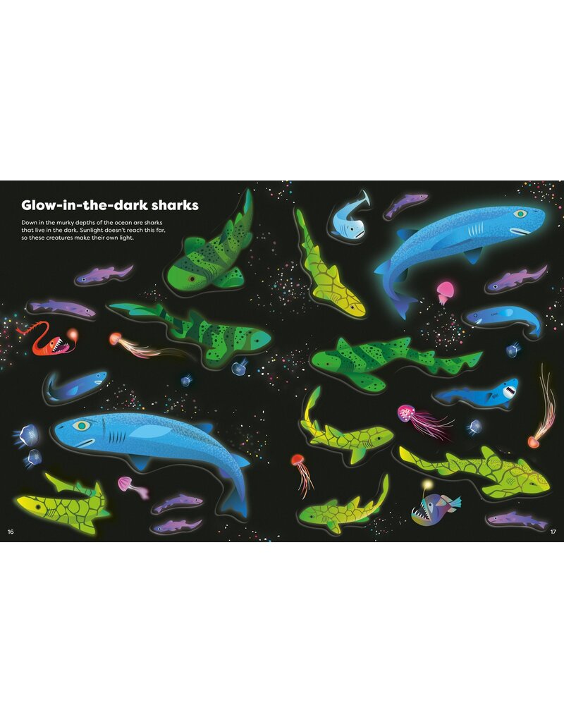 Usborne Big Sticker Book Of Sharks