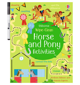Usborne Wipe-Clean Horse And Pony Activities, 3y+
