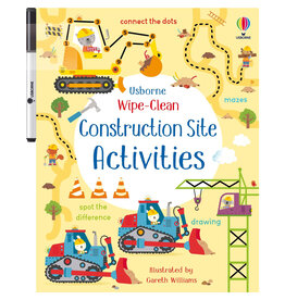 Usborne Wipe-Clean: Building Site Activities, 3y+