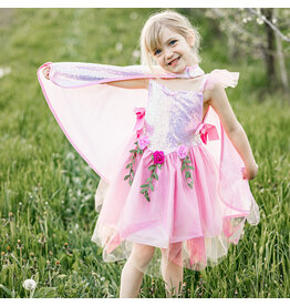 Great Pretenders Sequins Forest Fairy Tunic, Pink, Size 3-4