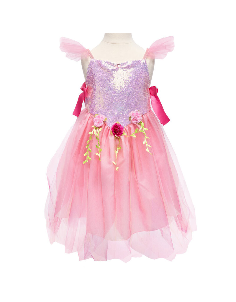 Great Pretenders Sequins Forest Fairy Tunic, Pink, Size 3-4