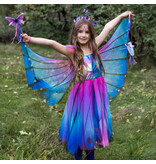 Great Pretenders Butterfly Twirl Dress & Wings, Blue/Purple, Size 3-4