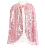 Great Pretenders Precious Pink Sequins Cape, Size 5-6