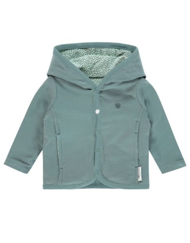 Noppies Basics Haye Reversible Cardigan - Grey-Mint