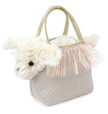 Mon Ami Sugar Maltese Puppy Plush Toy And Purse Set