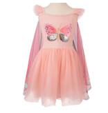 Great Pretenders Sequins Secret Butterfly Twirl Dress with Wings, Size 5-6