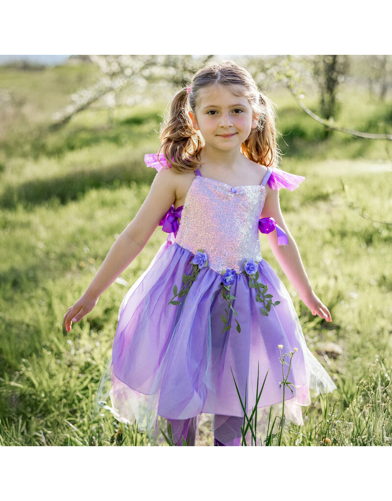 Great Pretenders Sequins Forest Fairy Tunic, Lilac, Size 5-6
