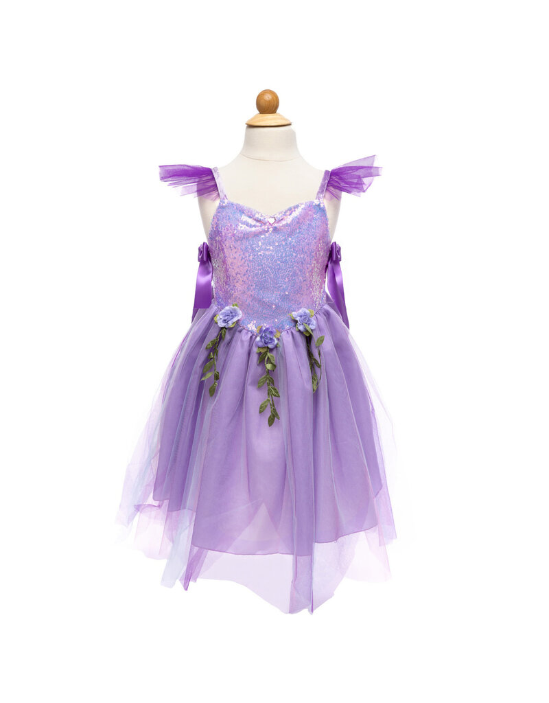 Great Pretenders Sequins Forest Fairy Tunic, Lilac, Size 5-6