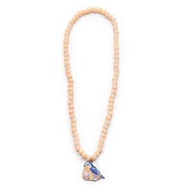 Great Pretenders Spring Bluebird Necklace