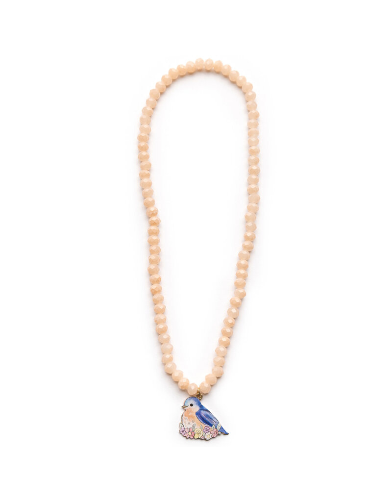 Great Pretenders Spring Bluebird Necklace