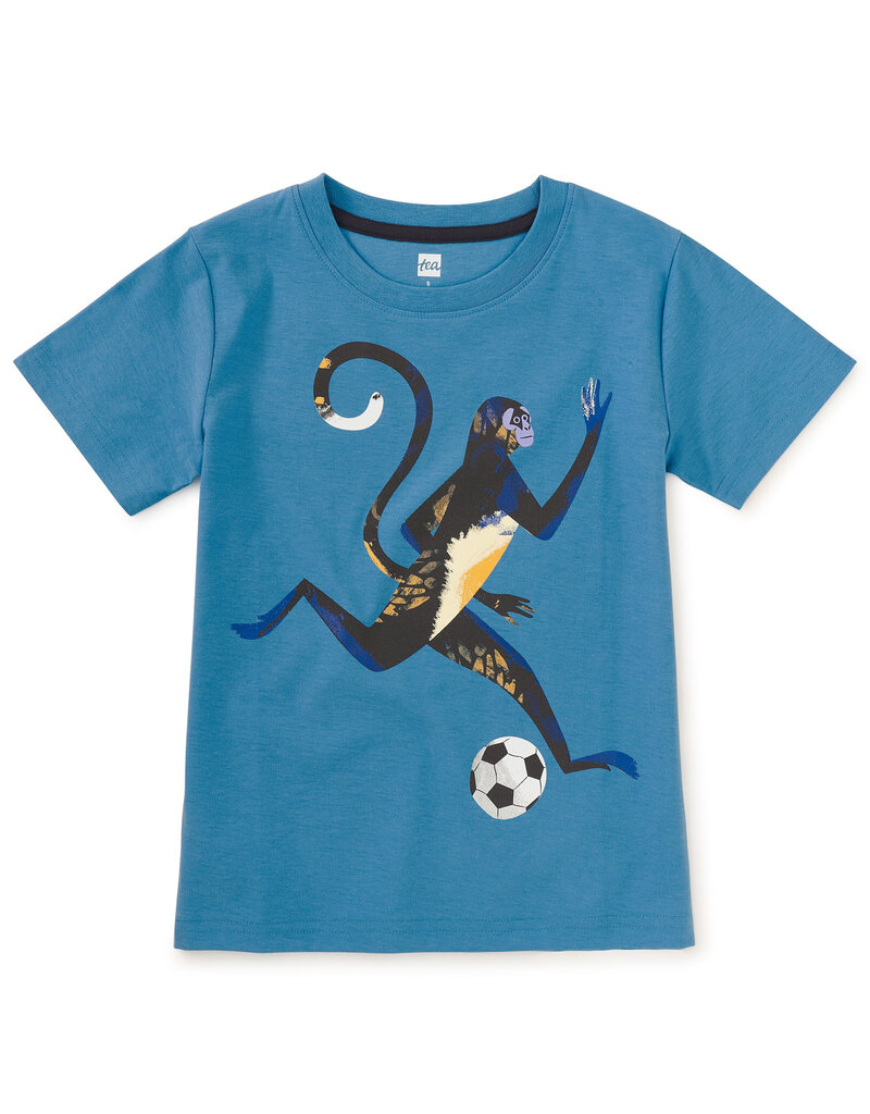 Tea Collection Soccer Monkey Tee