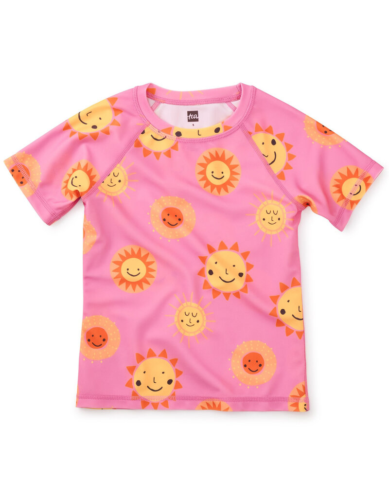 Tea Collection Sun's Out SS Rash Guard