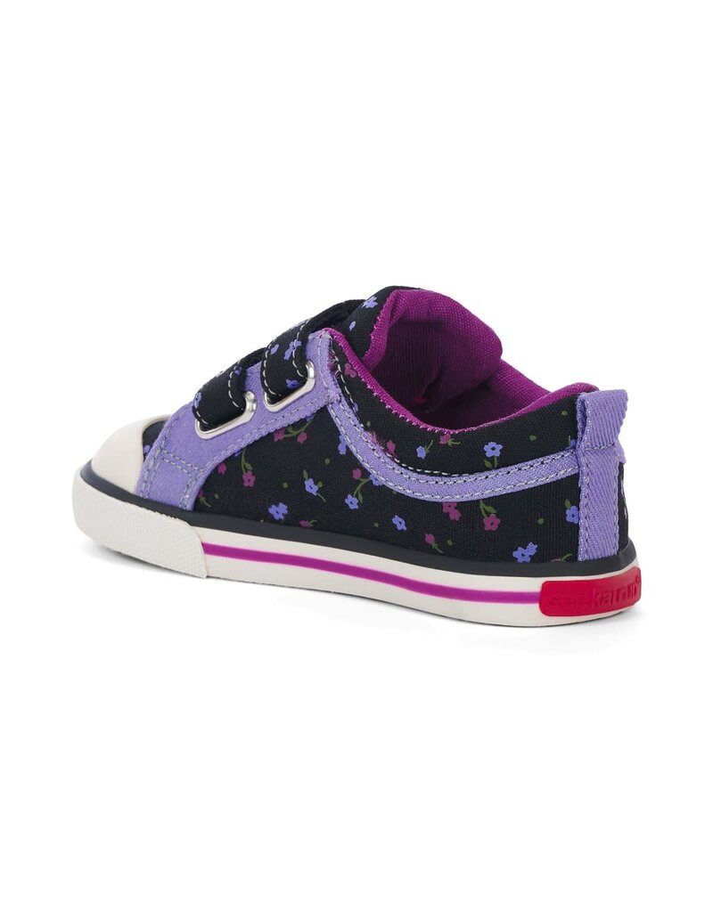 See Kai Run Robyne Sneakers, Black Floral