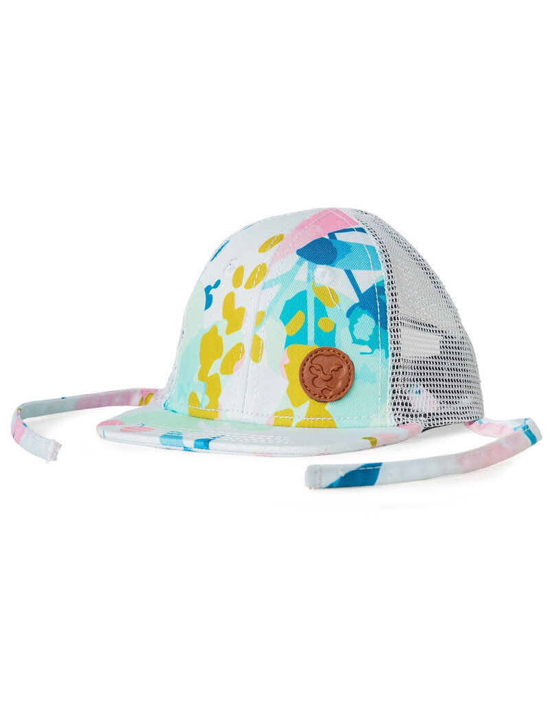 L and P Apparel Benha Blanc Mesh Cap