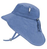 Jan and Jul Blue UV Aqua-Dry Xplorer Grow-with-Me Hat