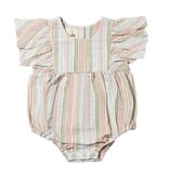 Vignette Pink Stripe Miranda Bubble Romper