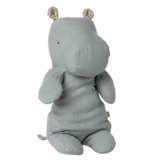 Maileg Safari Friends, Hippo, Medium, Blue-Grey