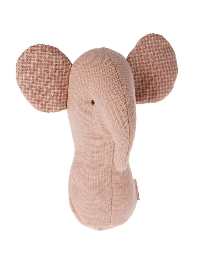 Maileg Lullaby friends, Elephant Rattle, Rose