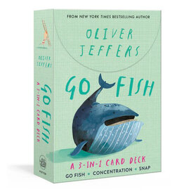 Random House Oliver Jeffers Go Fish: A 3-in-1 Card Deck 4y+