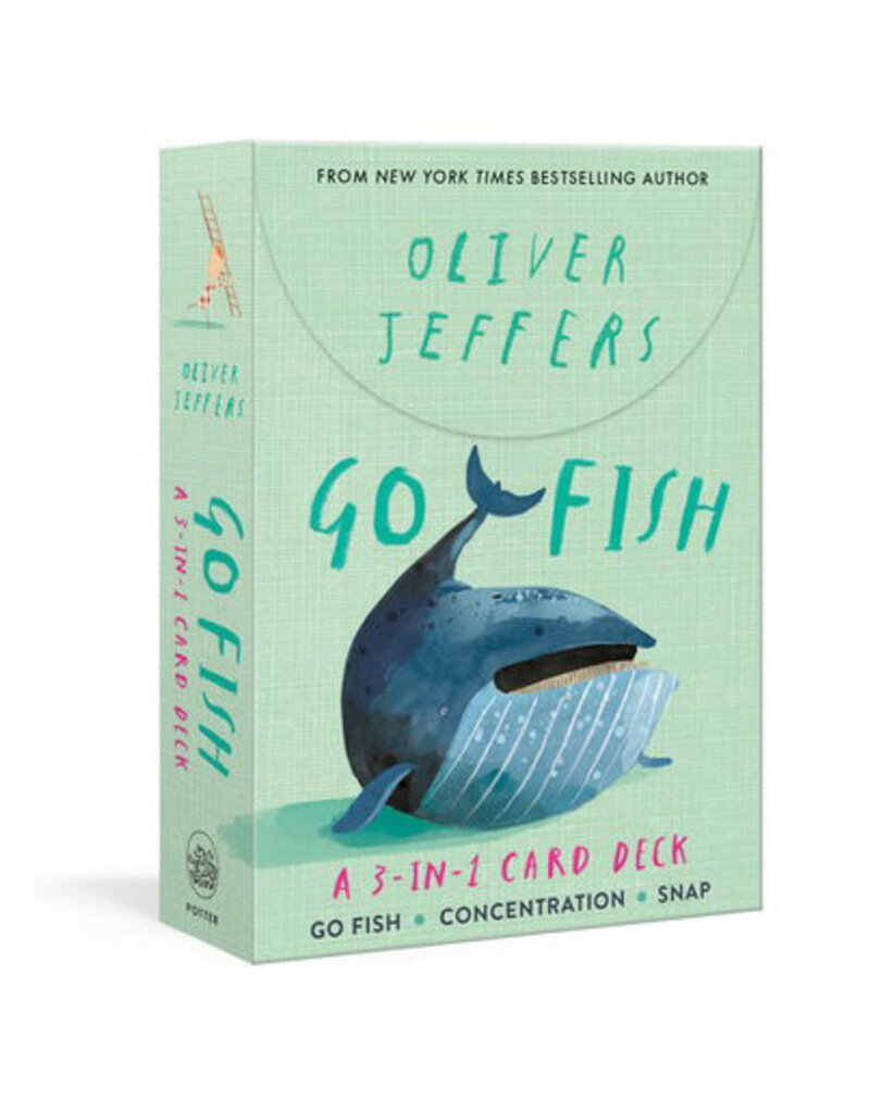 Random House Oliver Jeffers Go Fish: A 3-in-1 Card Deck 4y+