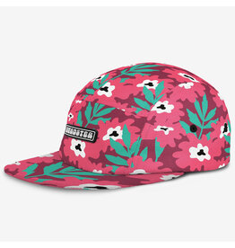 Headster Dizzy Garden Five Panel - Fuchsia