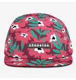 Headster Dizzy Garden Five Panel - Fuchsia
