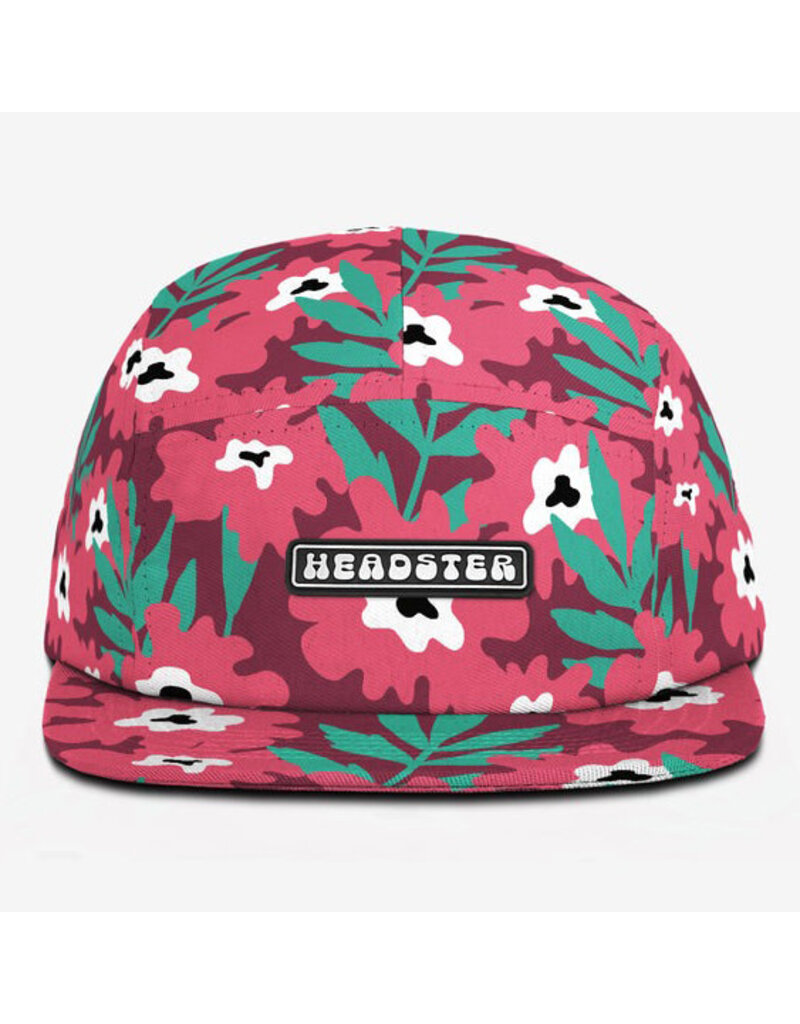 Headster Dizzy Garden Five Panel - Fuchsia