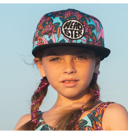 Headster Lily Maze Snapback - Lagoona Blue