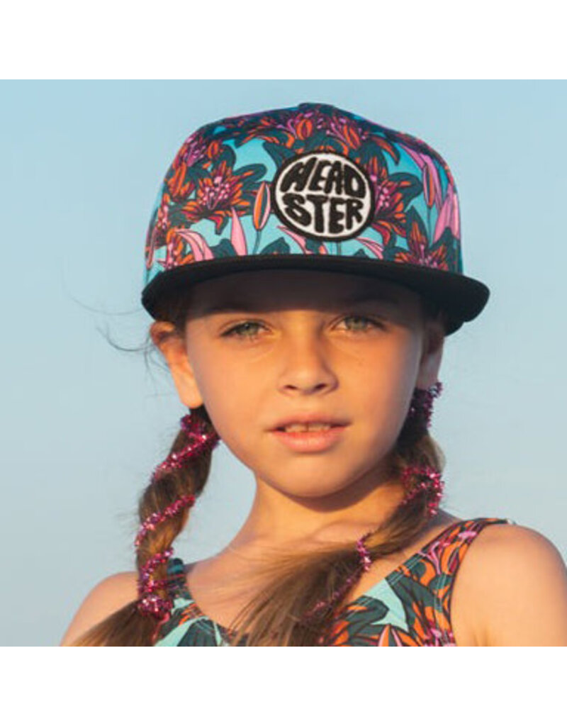 Headster Lily Maze Snapback - Lagoona Blue