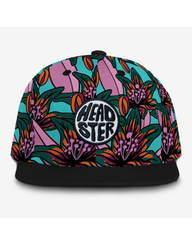 Headster Lily Maze Snapback - Lagoona Blue