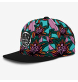 Headster Lily Maze Snapback - Lagoona Blue