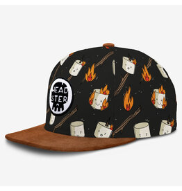Headster Roasted Snapback - Black