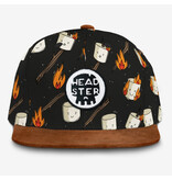 Headster Roasted Snapback - Black