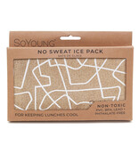So Young White Abstract Lines Ice Pack