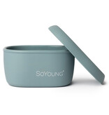So Young Slate Blue Snack Box - Medium