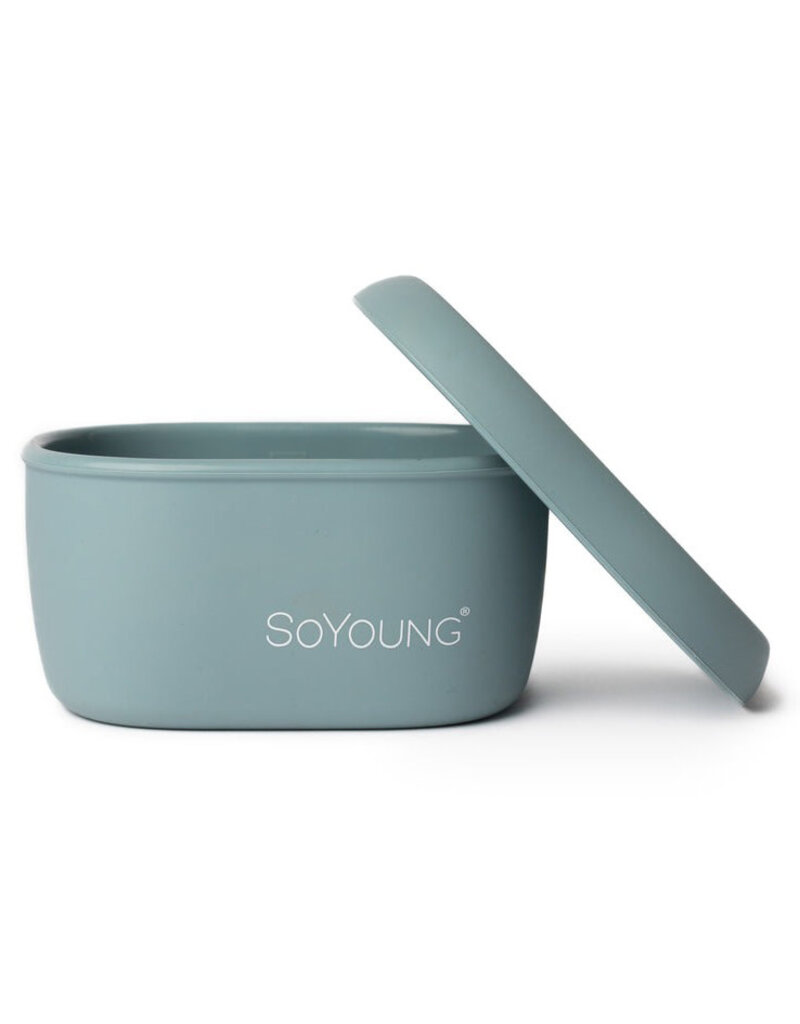 So Young Slate Blue Snack Box - Medium