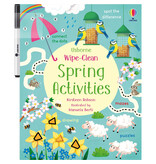 Usborne Wipe-Clean Spring Activities 3y+