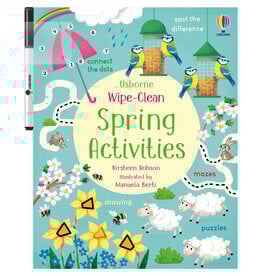 Usborne Wipe-Clean Spring Activities 3y+