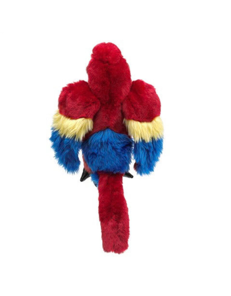 Folkmanis Scarlet Macaw Puppet