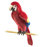 Folkmanis Scarlet Macaw Puppet
